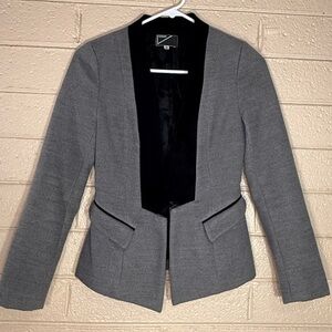 Chic Charcoal Women's Blazer